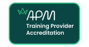 APM Accredited Training Provider Logo